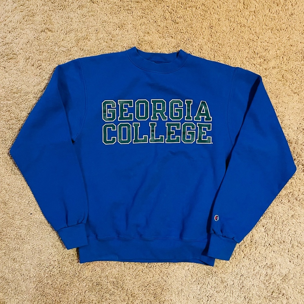 Vintage Champion Georgia College Sweater